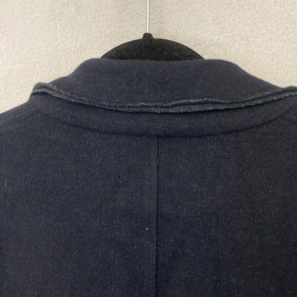 Imperial Italy Mens Knit Unconstructed Blazer Jacket XL Streetwear Preppy Blue - Picture 13 of 15